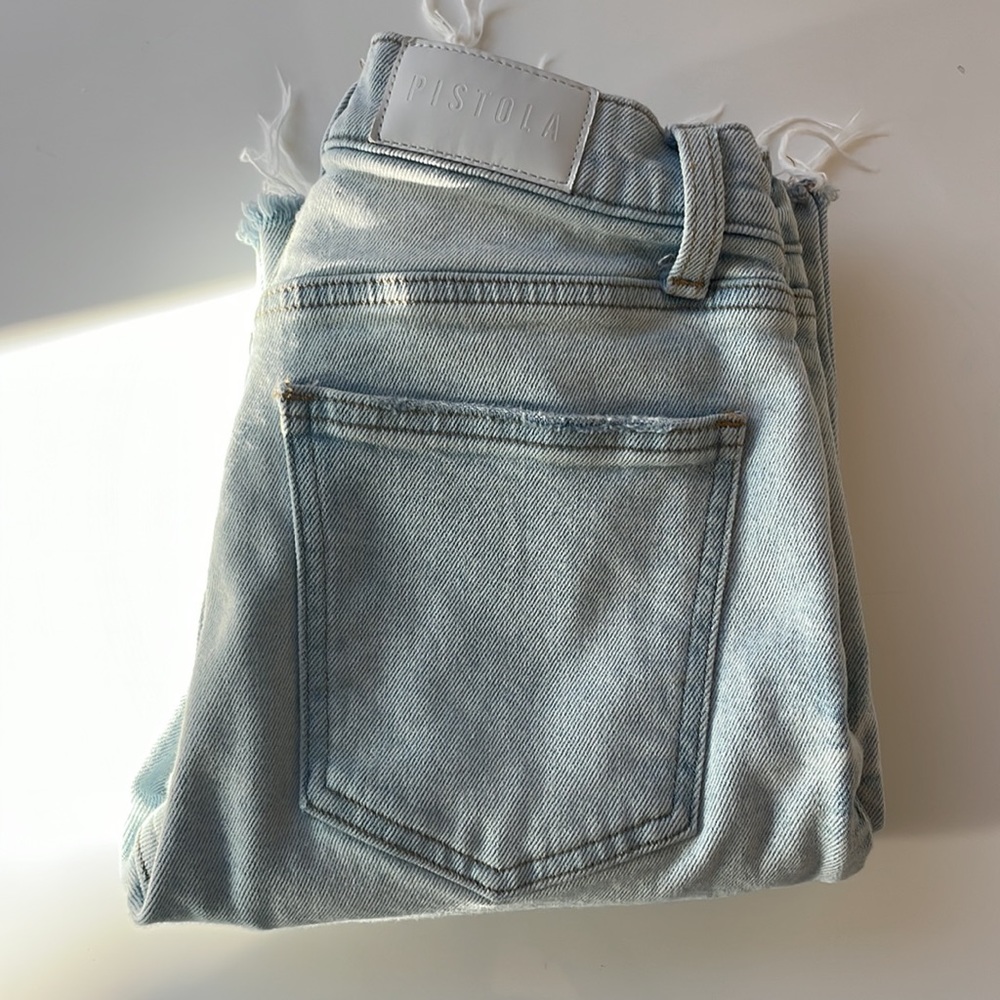 Pistola crop flare jeans